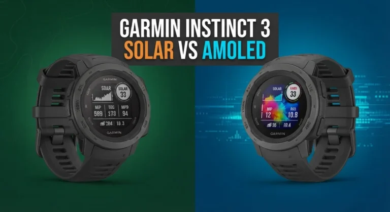 Garmin Instinct 3 Solar vs AMOLED: A Comparison Guide